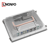 PC Industriale All-in-One da 15 Pollici con Installazione Integrata, Schermo Touch Capacitivo a 10 Punti, CPU Opzionale, RAM e SSD Personalizzabili, Windows