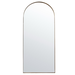 Large <strong>Mirror</strong> <strong>Frame</strong> Dressing Golden Wall Floor Standing Arch Decorative Full Length <strong>Mirror</strong> Home Hotel - Product Image 2
