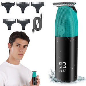 Nouvelle <span class=keywords><strong>tondeuse</strong></span> à <span class=keywords><strong>cheveux</strong></span> rechargeable pour hommes, petite, puissante, vintage T9, avec fonction de lavage intégral IPX6 - Product Image 2