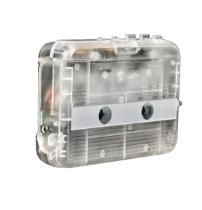 Lecteur de cassettes USB transparent BT avec radio AM/FM et son stéréo clair – Vente chaude directe usine - Product Image 1
