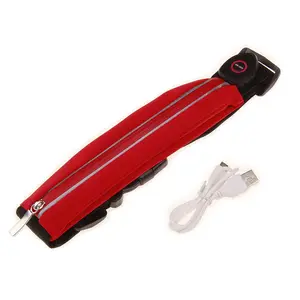 Running Sports WaistBagMobile Phone Outdoor Waterproof Reflective Invisible Luminous Night Running Light Night Running Equipment