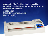 Machine à plastifier le papier A4, plastification à chaud et à froid pour les formats de papier A3/A4