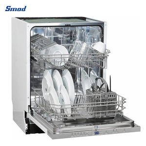 Smad 60cm Width <b>Top</b> Control Fully Built-in Integrated Household Dishwasher Ddb12-60bm (7713i) Built in Dishwasher - Product Image 4