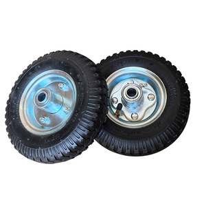 Roue industrielle gonflable en caoutchouc Minghao 250-4 pour chariots à main et usage en entrepôt - Product Image 4