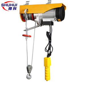 Alat Angkat Tali Kawat Mini Elektrik 100kg 200kg 300kg 400kg Peralatan Penanganan <span class=keywords><strong>Material</strong></span> untuk Konstruksi - Product Image 5