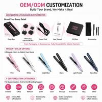 Lisseur de cheveux professionnel Torlin CE RoHS FCC pour un effet brillant, 220C 400F, chaîne de salons, PTC électrique, fabricant OEM