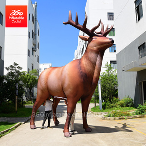 Anpassbare aufblasbare 360-Grad-Werbefigur Custom Elk Animal Cartoon für Marketing & Promotions - Product Image 3