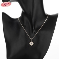 Hengdian Oro 18K plaqué or AAA CZ Zircon boucles d'oreilles collier ensemble 3 pièces bijoux en laiton pour les fêtes de femmes idée cadeau en gros