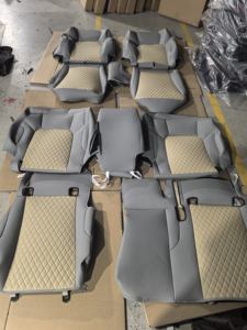 Sarung Jok Mobil Kulit Mewah Custom Gaya Sport Pelindung LEXUS/FORD/Nissan/<span class=keywords><strong>HONDA</strong></span>/TOYOTA Tahan Air Kompatibel <span class=keywords><strong>Airbag</strong></span> - Product Image 6