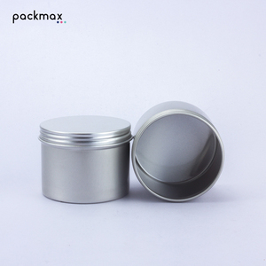 Boîte à pilules ronde en aluminium argenté de 150g 65*50mm - Contenant de stockage hermétique et résistant à l'humidité pour médicaments - Vente en gros - Product Image 4