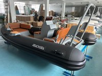 Bateau pneumatique à coque en aluminium DV430 430 cm Achilles Hypalon avec console