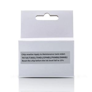 Supercolor T04d1 Resetter T6716 رقاقة Resetter لخزان الصيانة T6716 T3661 T04D100 - Product Image 3