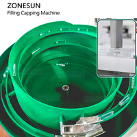 ZONESUN ZS-AFC7C automatique pompe péristaltique de table parfum verre Tube échantillon flacon bouteille bouchon de remplissage pressage capsulage Machine