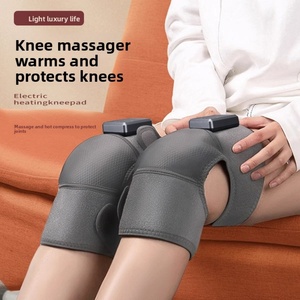 Cross-Border GT3 Knee <b>Pad</b> <b>Massager</b> <b>Heating</b> Vibration <b>Massage</b> Ergonomic Everyday Seamless Wear Knee Care Gadget Withheld - Product Image 4