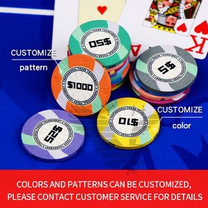YH Vente en gros à collectionner 10g Gravure personnalisée <span class=keywords><strong>Jetons</strong></span> de poker courbes en céramique <span class=keywords><strong>Jetons</strong></span> de casino <span class=keywords><strong>Jetons</strong></span> de baccara <span class=keywords><strong>Jetons</strong></span> de <span class=keywords><strong>blackjack</strong></span> - Product Image 5