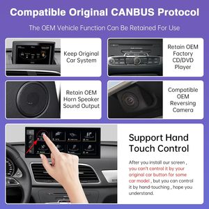 Écran multimédia Linux 12,3 pouces pour <span class=keywords><strong>Audi</strong></span> <span class=keywords><strong>Q3</strong></span> 2013-2018, CarPlay sans fil, Android Auto, Airplay, autoradio - Product Image 6