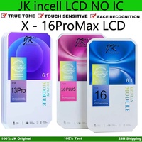 Pantalla JK In-cell de 6.1 Pulgadas para 16/16 Plus, Pantalla Táctil LCD para Teléfono Móvil, 1 Año de Garantía, 400cd+ de Luminosidad
