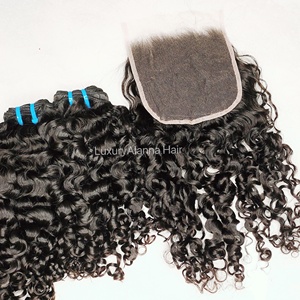 Hot Bán Lớp 12A Việt Nam Chặt Chẽ Tóc Xoăn, 100% Chưa Qua Chế Biến Con Người Nguyên Trinh Nữ Lớp Biểu Bì Phù Hợp Tóc Có Thể Được Tẩy Trắng - Product Image 2