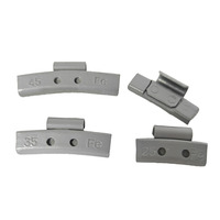 Accessoires d'équilibrage de roue en acier Toolon à clipser, 60g >28 pouces, neuf