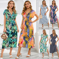 Robe florale pour femmes, vêtements pour femmes, vêtements africains, robes pour femmes, vêtements en stock