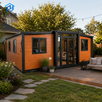 Casa Contenedor Expandible de Tendencia 2026 con Terraza, Estándar Australiano, Casa Prefabricada para Vivir