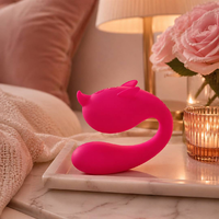 Vibrateur CRAVE AI à double moteur avec télécommande, masseur personnel rechargeable en silicone sûr pour le corps, pour femmes