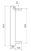 Boîtier en aluminium brzhimi, boîtier classique en aluminium, avec châssis d'amplification électrique, pour bricolage, personnalisé, offre spéciale, BZ3406