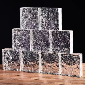 Ladrillo de cristal sólido ultra blanco Ladrillo de cristal cuadrado transparente Ladrillo de partición de <span class=keywords><strong>baño</strong></span> - Product Image 5