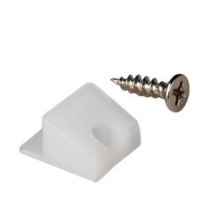 Shengyuan Plastic Corner Bracket Thickened White L-Shaped Furniture Support Cabinet Shelf Fixing Bracket - Product Image 4