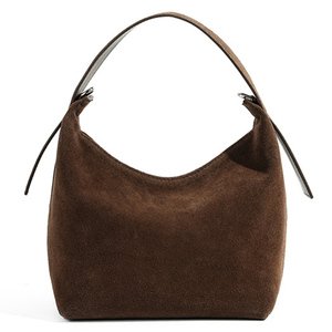 Bolso de Mano de Cuero Vacuno Genuino Vintage de Lujo y Alta Calidad con Forro de Poliéster con Patrón de Hilo, Mini Bolso Bandolera para Mujer - Product Image 1