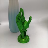 Support de manette de jeu à bras mécanique imprimé en 3D, style cyberpunk, support de bureau pour PS5 Xbox Switch, cadeau pour les joueurs