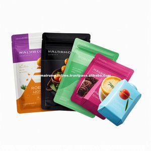 Custom Printed Smell Proof Recyclable Ziplock Stand up Pouches for Pet Food & Cookie <b>Packaging</b> Customizable Size PE <b>Material</b> - Product Image 4