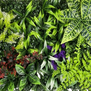 Usine directe haute qualité tapis pelouse herbe couvrant <span class=keywords><strong>plantes</strong></span> montage mural décor plante - Product Image 4