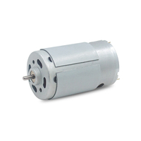 Motor DC listrik Mini, pengering rambut motor DC elektrik kecepatan tinggi 6v 12V 360 365 380 385 390 395