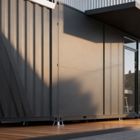 Commercial-Office Maison conteneur préfabriquée sur mesure pour rues commerciales de conteneurs