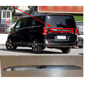 LXRV Accessori Esterni di Alta Qualità in Acciaio Inox Nero/Argento Stile Facelift per Mercedes-Benz Vito W447, Finestrino Posteriore del Portellone - Product Image 5