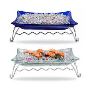 <span class=keywords><strong>Plateau</strong></span> <span class=keywords><strong>de</strong></span> luxe en acrylique pour sashimi, buffet, présentation d'hôtel, assiette à <span class=keywords><strong>fruits</strong></span>, plat <span class=keywords><strong>de</strong></span> <span class=keywords><strong>fruits</strong></span> <span class=keywords><strong>de</strong></span> <span class=keywords><strong>mer</strong></span> pour hôtels et restaurants - Product Image 5
