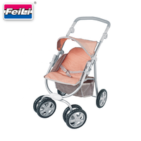 Starri-poussette en tissu pour poupée, buggy avec roues frontales pivotantes, poignée réglable et siège arrière, nouvelle collection 2022