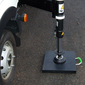 Zspe di động uhmwpe <span class=keywords><strong>Crane</strong></span> miếng đệm <span class=keywords><strong>OUTRIGGER</strong></span> ổn định chân tiện ích xe tải miếng đệm với dây thừng xử lý - Product Image 5