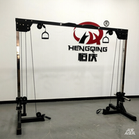 Appareils de musculation à domicile avec système de poulies à câble, machine de crossover à câble avec 4 poignées pour un entraînement complet du corps HQ1235