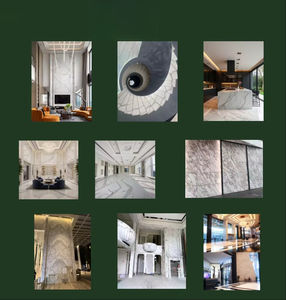 Marbre blanc Calacatta naturel poli personnalisable, design de luxe pour sol, marbre blanc pour plan de travail - Product Image 3