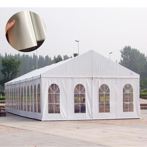 Rollo de lona de PVC 400-600 GSM Lona recubierta impermeable, LONA DE PVC transparente o de color para uso en techos y cubiertas - Product Image 3