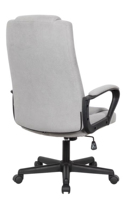 Chaise de bureau ergonomique en tissu avec hauteur réglable et roulettes pivotantes pour bureau à domicile, bureau d'ordinateur et salle d'étude