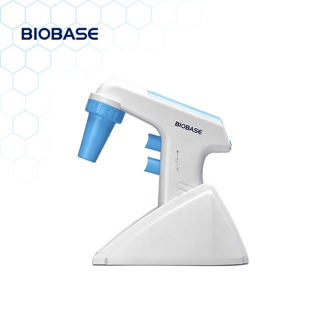 BIOBASE Single-channel Levo Plus Pipette Filler with Filter Dropper Adjustable Pipette Tips