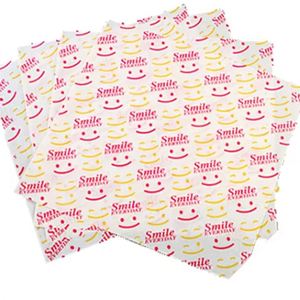 Papier en silicone de qualité alimentaire en gros, logo et taille personnalisables, résistant à la graisse, pour emballer la viande et le pain, papier pour hamburger - Product Image 2