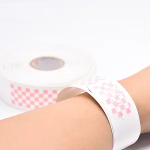 个性化定制设计您自己的标志纸腕带活动腕带标志纸耐用纸腕带平卷