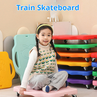 Jouet sensoriel pour nouveau-né, jouets apaisants, entraînement à l'équilibre, développement des capacités motrices, jouets éducatifs précoces pour enfants, planche à roulettes