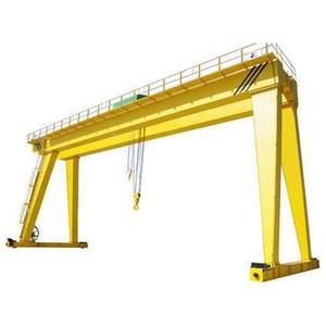 La grúa de pórtico de doble viga barata y de gran venta se puede personalizar adecuada para almacén y patio de materiales - Product Image 1