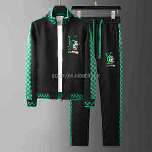 Produttore all'ingrosso nuovi set di abbigliamento da uomo autunno, felpe con cappuccio e pantaloni, set di abbigliamento sportivo da uomo Casual Assembly - Product Image 5