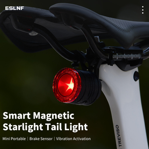 Luz Magnética para Bicicleta ESLNF con Sensor de Freno, Luz Trasera Impermeable, Recargable Tipo C para Ciclismo MTB - Product Image 4